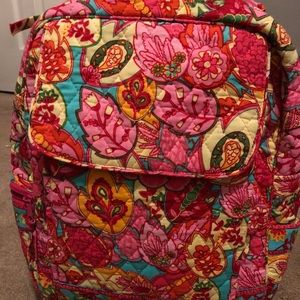 Floral paisley print book bag /or diaper bag